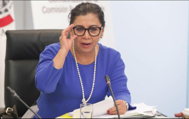 Campos ha sido criticada por usuarios de redes sociales. ESPECIAL / senado.gob.mx