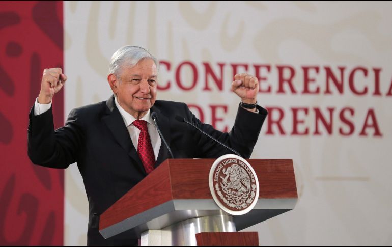 López Obrador aseguró que de todos los migrantes deportados desde EU, sólo 16 por ciento son mexicanos. EFE / Presidencia de México