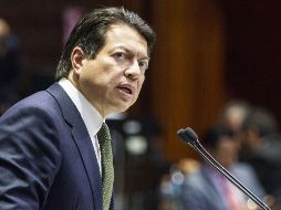 El diputado Mario Delgado dijo que se espera mantener el diálogo, y que los profesores regresarán con su análisis del dictamen aprobado en las comisiones. NTX / ARCHIVO