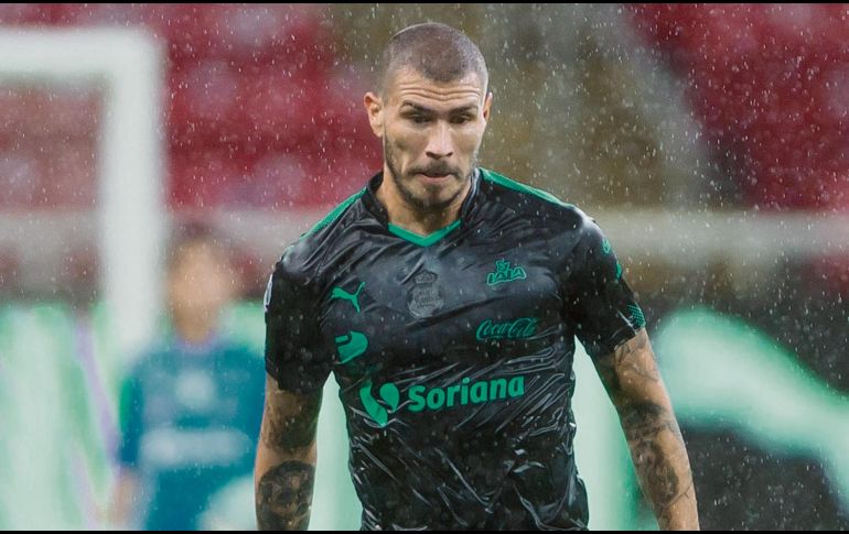Jorge Enríquez, durante su breve paso por el Santos, ahora jugará en España. MEXSPORT