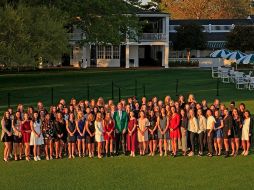 En el grupo de 72 mujeres participarán, hay dos mexicanas.TWITER / @TheMasters