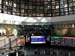 El S&P BMV IPC se ubica en 43 mil 513.35 unidades. FACEBOOK / Bolsa Mexicana de Valores