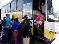 Inmigrantes centroamericanos se encuentran en México en busca de llegar a Estados Unidos. EFE / ARCHIVO