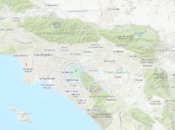 El epicentro se registró a ocho kilómetros al oriente de la ciudad Yorba Linda. ESPECIAL/USGS