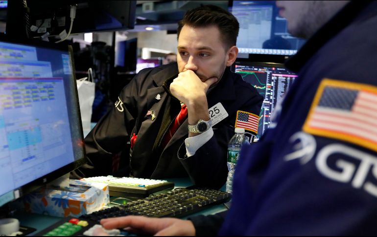 El índice industrial Dow Jones alcanzó los 26 mil 218.13 puntos. AP/R. Drew