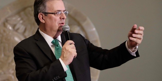 No responder a mensajes de Trump es "estrategia": Ebrard