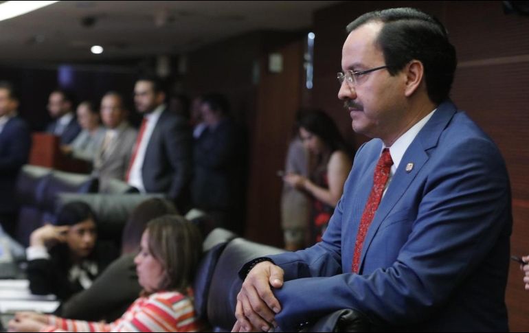 El senador Ángel García Yáñez confirmó que nadie resultó lesionado en el ataque. FACEBOOK/Ángel García Yáñez