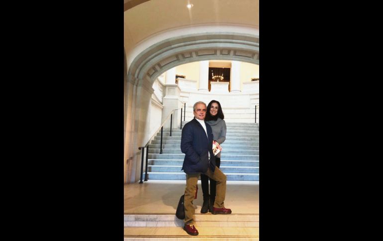 En el Museo de Artes de Boston, José y Jana.