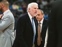 Gregg Popovich también fue expulsado el pasado domingo en el duelo ante Sacramento. AP /D. Zabulowski