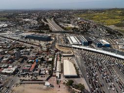 Garita de San Ysidro, entre Tijuana y San Diego. “No vamos a ver una frontera cerrada. Sería un acto muy tonto por parte de Trump”, dijo Bersin. AFP/G. Arias