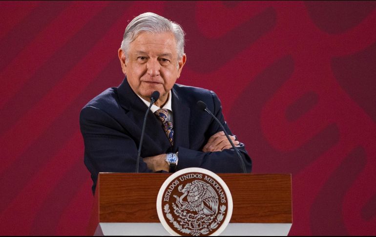 López Obrador señaló que el acuerdo comercial alcanzado es bueno para México y ya fue aceptado por Estados Unidos y Canadá. NTX / J. Pazos