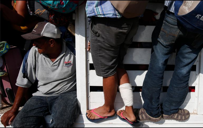Sánchez Cordero menciona que el registrar a los migrantes es un tema de seguridad nacional. AP / ARCHIVO