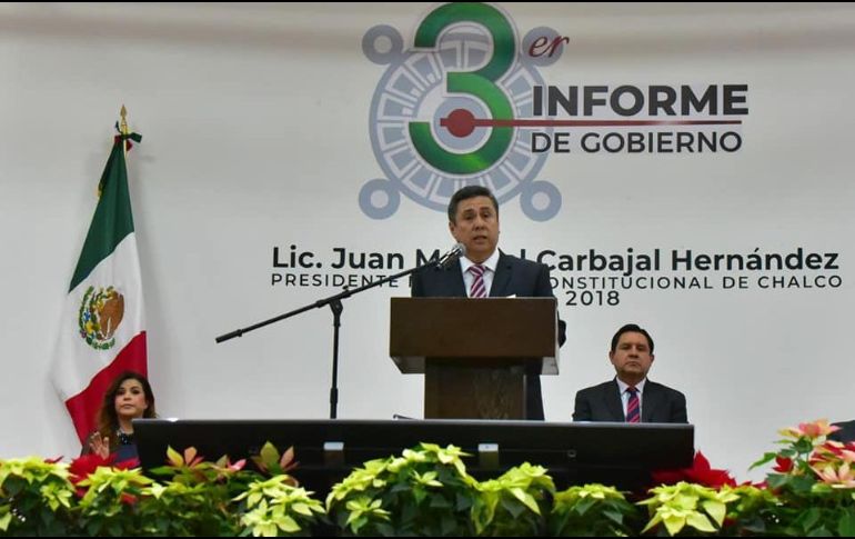 Carbajal Hernández fue alcalde de Chalco en dos periodos, 2009-2012 y 2016-2018, además de diputado federal por el PRI en la LXII Legislatura. FACEBOOK / Juan Manuel Carbajal Hernández