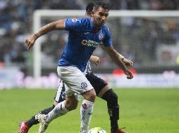 Los aficionados celestes piden en broma un intercambio de Cauteruccio por Messi. MEXSPORT/ARCHIVO