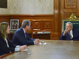 López Obrador y Azevedo se reunieron este jueves, de forma privada, en Palacio Nacional. TWITTER/@lopezobrador_