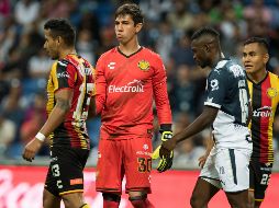 El portero Felipe López confía en que la UdeG terminará el torneo entre los ocho mejores, como ya lo ha conseguido antes. MEXSPORT / J. Martínez