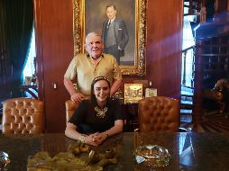 Raymundo Gómez Flores y su hija, Altagracia. EL INFORMADOR/J. Lomelí