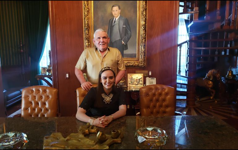 Raymundo Gómez Flores y su hija, Altagracia. EL INFORMADOR/J. Lomelí