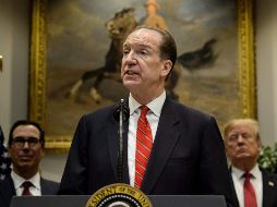 Malpass, de 63 años, sustituirá a Jim Yong Kim, quien anunció su salida de manera sorpresiva en enero. Tomará el cargo a partir del 9 de abril. AFP / ARCHIVO