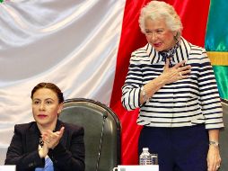 Sánchez Cordero aceptó que estuvo mal el dato de que provenía una 