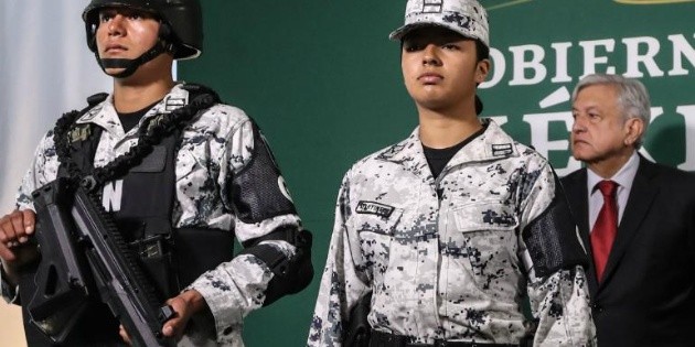 "No es una burla, ni engaño que GN tenga mando militar", dice Segob