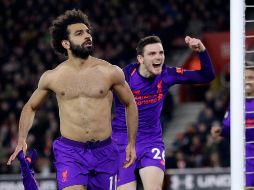 Salah por fin fue protagonista después de ocho partidos sin marcar gol. AP/K. Wigglesworth