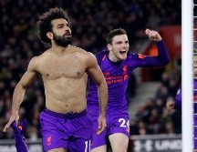 Salah por fin fue protagonista después de ocho partidos sin marcar gol. AP/K. Wigglesworth