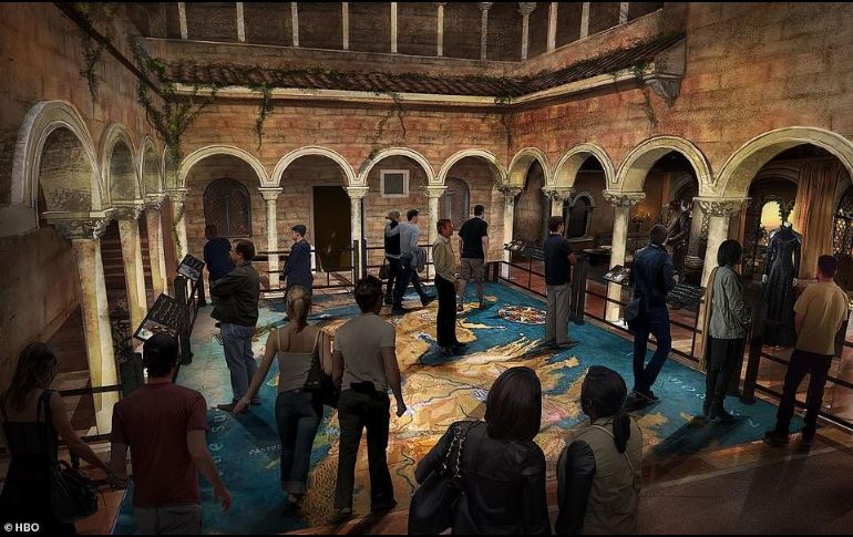 La atracción permanente ha sido creada por HBO y los estudios Linen Mills. ESPECIAL / dailymail.co.uk