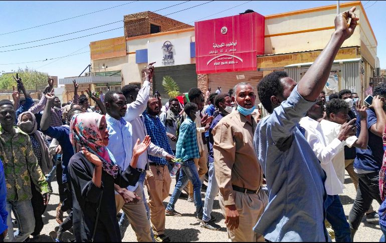 Con esta muerte, la Policía sudanesa ha reconocido la muerte de 32 personas desde el inicio de las protestas. AFP