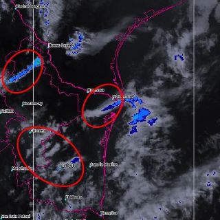 Prevén tormentas y chubascos nocturnos en 10 entidades