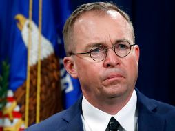 Mick Mulvaney consideró que la petición de los demócratas que no cuenta con el respaldo de los estadounidenses. AP/ARCHIVO