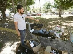 Entre los artículos recolectados hubo computadoras, teléfonos, televisores, bocinas, hornos de microondas y cámaras fotográficas.  EL INFORMADOR/F. Atilano