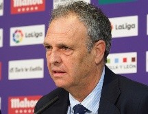 ''Sabéis que me hierve la sangre roja, pero ha habido un pique entre la sangre blanca y la roja, y me han dicho que tengo una leucemia crónica'', comentó el domingo el entrenador de 63 años. EFE / R. García