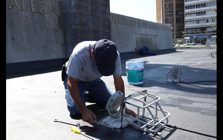 Dan mantenimiento a La Minerva