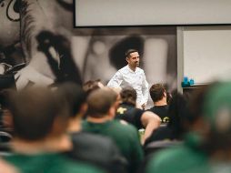 Matt LaFleur, nuevo entrenador de los Packers, tuvo su primer contacto con sus jugadores. @CoachMLaFleur