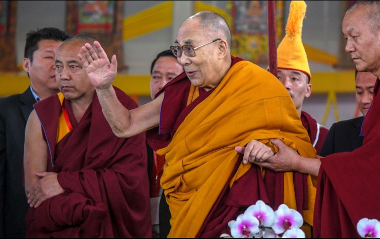 El Dalai Lama ha reducido drásticamente sus compromisos internacionales debido a su edad avanzada. AFP