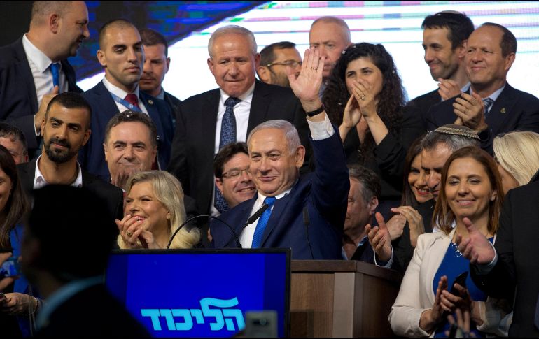 Netanyahu busca un quinto mandato aunque enfrenta la posibilidad real de ser imputado formalmente por cargos de corrupción. AP/A. Schalit