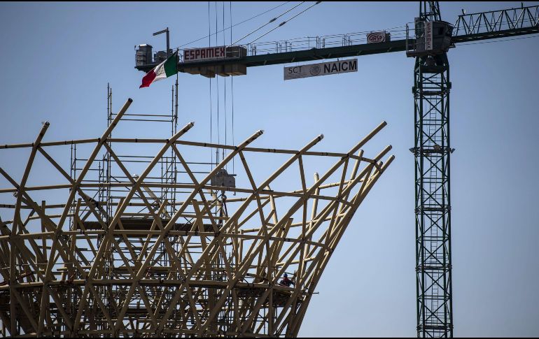 Javier Jiménez Espriú, ayer en comparecencia en el Senado, dijo que no se encontró ningún hecho de corrupción en la construcción del Nuevo Aeropuerto Internacional de la Ciudad de México en el Lago de Texcoco. AFP / ARCHIVO