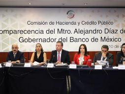  Al comparecer ante la Comisión de Hacienda y Crédito Público del Senado de la República, apuntó que ello tiene que ver con una postura monetaria encauzada y buscando mantener una inflación baja. TWITTER/ @CanalCongreso