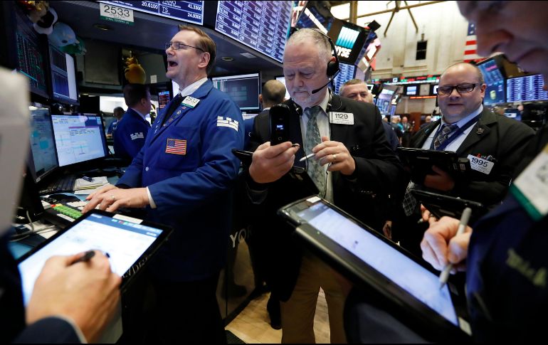 Los principales indicadores del mercado bursátil neoyorquino finalizaron en terreno positivo. AP/R. Drew