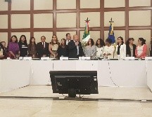 El gobernador Enrique Alfaro, detalló que, en el tema de violencia contra las mujeres, el Gobierno del Estado “está avanzando paso a paso”. EL INFORMADOR / Y. Mora