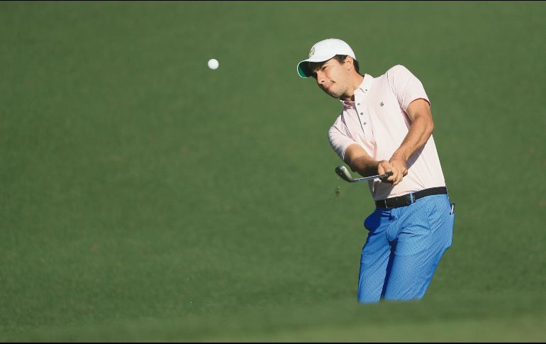 Álvaro Ortiz consiguió su boleto para jugar en el Augusta National después de coronarse en el Latin American Amateur Championship en enero pasado. AFP / M. Ehrmann