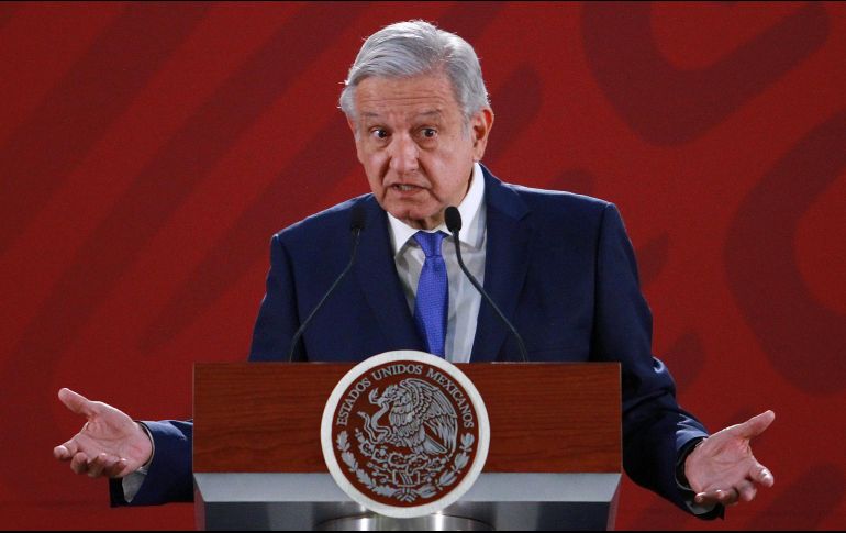 López Obrador aseguró que el próximo lunes dará a conocer la lista de quién es quién en el precio de la gasolina. NTX / F. Estrada