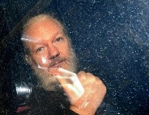 Julian Assange a su llegada al tribunal de Westminster en Londres. AP/PA/V. Jones