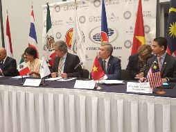 En el foro celebrado en Expo Guadalajara estuvieron presentes los embajadores en México de Indonesia, Vietnam y Malasia, así como un representante de Filipinas. EL INFORMADOR / A. Gallegos