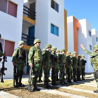 Entregan departamentos abandonados para base militar en Tlajomulco