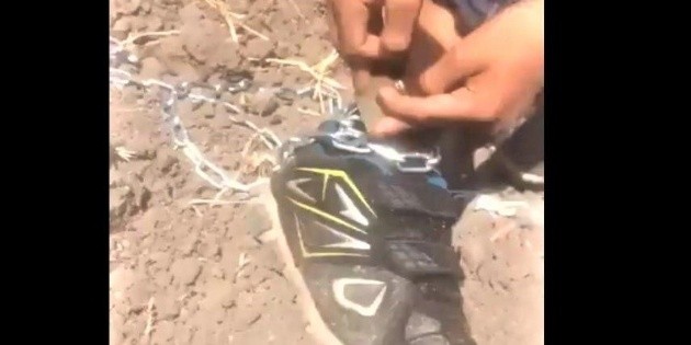 Rescatan a menor encadenado en San Luis Potos&iacute;