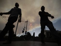 Reportan caída de ceniza por el incendio en Bosque La Primavera