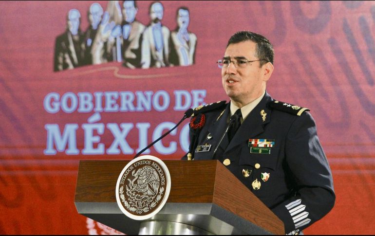 Luis Rodríguez Bucio es comandante de la Guardia Nacional.  NOTIMEX