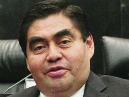 Miguel Barbosa, candidato de Morena al Gobierno de Puebla. EL UNIVERSAL